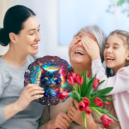 Chihuahua Native American Wind Spinner, Chihuahua Native American Wind Spinner Hanging for Yard and Garden, Unique Gift Wind Spinner, 3D Hanging Wind Spinner Outdoor in Kuwait