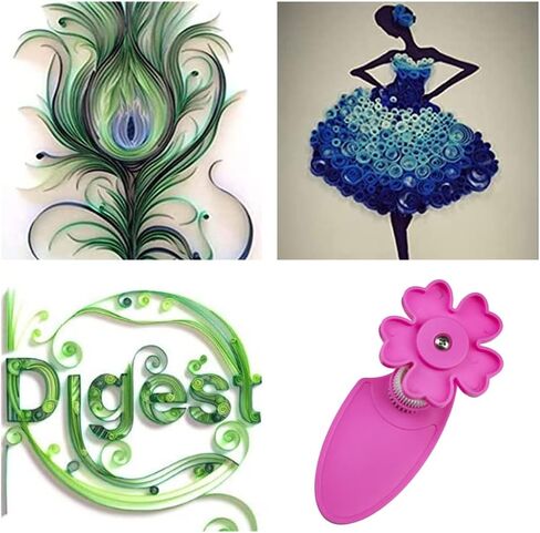 الورق Quilling Gremper Paper Mecping Plier Plast Paper Paper Tool for DIY Papercraft Making Tool Tool Tool in Saudi Arabia