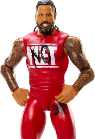 Mattel WWE Jimmy USO Action Figure, Main Event Series #155 6-inch Collectible with 10 Articulation Points & Life-Like Look in Saudi Arabia