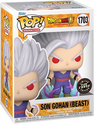 فونكو بوب! الرسوم المتحركة: Dragon Ball Super: Super Hero - Son Gohan (Beast) مع Chase ، (قد يختلف الأسلوب) in Saudi Arabia