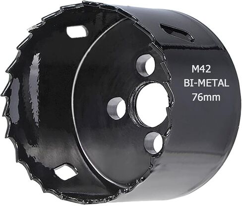 SagaSave 3.19 inch 81mm Hole Saw Blade，Corn Hole Drilling Cutter for Stainless Steel Carbon Steel & BI-Metal Heavy Duty Steel in Saudi Arabia