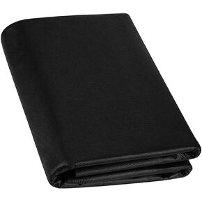 Upholstery Black Cambric Dust Cover Fabric Replacement 62" x 118"(Fire Retardant Dust Cover Fabric 3yds)