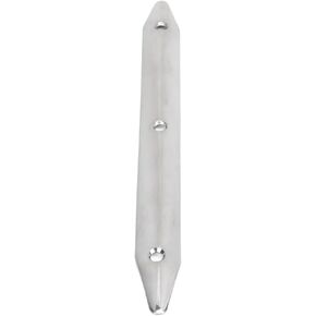 Rubbing Strake Rub Strip,1 X 12in Boat Rubbing Strake 316 Stainless Steel Prevents Chafing Rub Strip Universal for Marine Boat Yacht RV