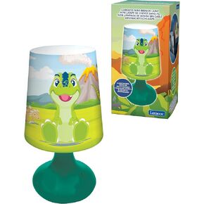 Lexibook, Dinosaur, Cordless Mini Bedside Lamp and Nightlight, Green, MLT10DINO