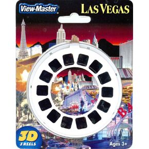 Las Vegas, Nevada - Classic ViewMaster - 3 Reels on Card