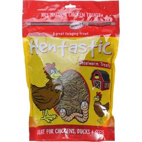 084104 Hentastic Mealworm to Go Chicken Treats, 1lb