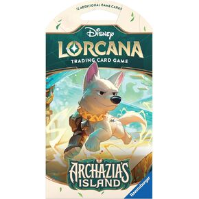 Ravensburger Disney Lorcana TCG: Archazia's Island Single Booster Pack (12 Cards) | Collectible Trading Cards | Ideal for Disney Fans & TCG Players | Suitable for Ages 8+
