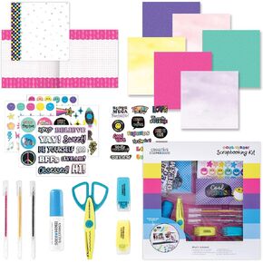 Creative Memories Cool Vibes Kids Kit | Scrapbooking Kit Arts and Crafts for Kids