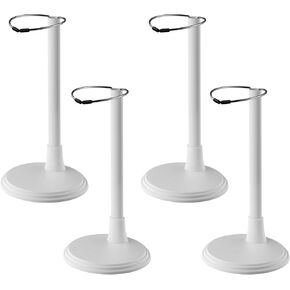 TOYANDONA 4pcs Doll Stand Action Figure Stand Portable Teddy Bear Stand for Mini Dolls