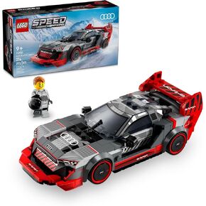 LEGO Speed Champions Audi S1 e-tron Quattro Race Car Toys - Building Toys for Kids, Boys & Girls, Ages 9+ - Design Details & 1 Minifigure - Car Model Kit Birthday Gift - 76921