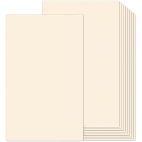 White Cardstock 8.5x14 Thick Paper 100 Sheets, Goefun 65lb Heavyweight Legal Cardstock Printer Paper For Arts and Crafts, Brochures, Menus, Posters