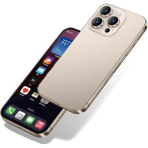 هاتف وهمية وهمية متوافقة مع Phone 16 Pro Max Disporting Store Home Phones Kids Play Play Phone يبدو حقيقيًا (لـ 16 Pro Max Gold Home)