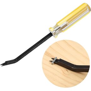 Blulu Staple Remover Staple Puller Upholstery Tool Staple Lifter, Staple Remover Tool Heavy Duty Upholstery Nail Tack Remover Tool for Furniture, Carpet, Floor, Wooden Case, Photo Frame