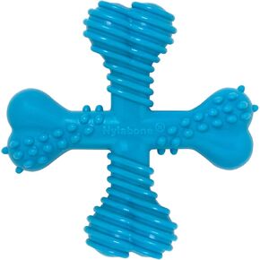 Nylabone Comfort Hold X-Bone Power Chew Toy for Dogs, Dog Toys for Aggressive Chewers, Beef Flavor, Small - Up to 25 lbs, 1 Count