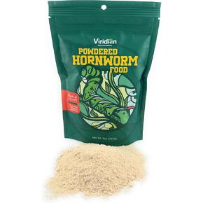 Viridian Reptile - Powdered Hornworm Food - 8oz
