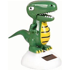 الديناصورات الخضراء التي تعمل بالطاقة الشمسية ، لعبة راقصة متأرجحة ، لا تتطلب بطارية ومكتب ولوحة معلومات ديكور ديكور المنزل هدايا عيد ميلاد بطاقات الطاقة الشمسية التعلم والتعليم - in Kuwait