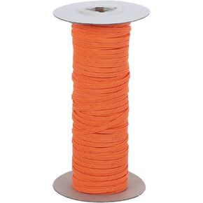 PATIKIL Elastic Bands 1/2 Inch x 20 Yards, Polyester Flat Elastic Cord Stretch Strap for Sewing Crafting DIY, Fluorescent Green