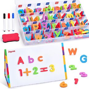 طقم رسائل مغناطيسية للفصول الدراسية 248 كمبيوترًا مع لوحة مغناطيسية ثلاثية الأبعاد قابلة للطي - أحرف وأرقام الأبجدية الرغوية للأطفال الإملائي والتعلم ، لوحة رسائل على سبيل المثال in Kuwait