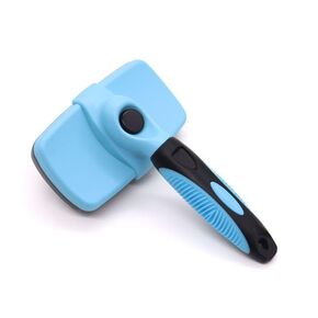 pet comb for dogs and cats (Light Blue, For Small dogs and cats)