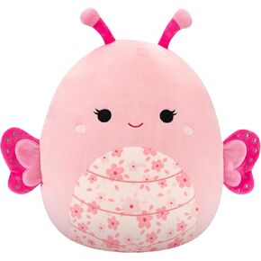 Squishmallows Original 12in Mogo The Pink Sakura Butterfly – Official Jazwares Plush (Medium-Sized)