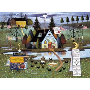 Buffalo Games - Charles Wysocki - Know it All - 1000 Piece Jigsaw Puzzle for Adults -Challenging Puzzle Perfect for Game Nights - Finished Size is 26.75 x 19.75