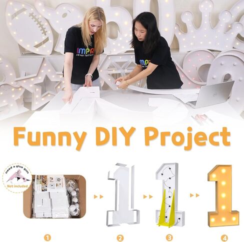 أرقام سرادق أحداث 4ft 4ft ، أرقام تضيء DIY لألواح عيد الميلاد الأولى ، زخارف الحفلات الحفلات ، ديكور حفل الذكرى ، عدد الفسيفساء للبالونات رقم 1 ، مجموعة الرغوة قبل قطع in Kuwait