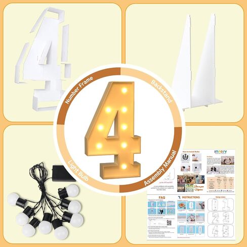 أرقام سرادق أحداث 4ft 4ft ، أرقام تضيء DIY لألواح عيد الميلاد الأولى ، زخارف الحفلات الحفلات ، ديكور حفل الذكرى ، عدد الفسيفساء للبالونات رقم 1 ، مجموعة الرغوة قبل قطع in Kuwait