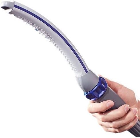 Gray Dog Shower Sprayer Attachment,Shower Head Sprayer Include 8-Foot Flexible Hose for Easy and Fast Dog Cleaning and Bathing at Indoor and Outdoor in Saudi Arabia