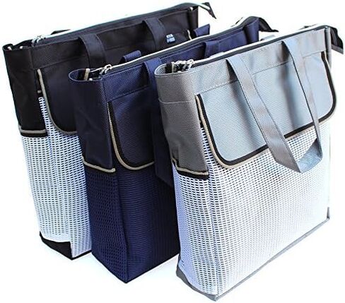 Waterproof A4 Portfolio Bag with handle and Zipper Document Organizer Tote Travel Pouch Case for Ipads, Notebooks in Saudi Arabia