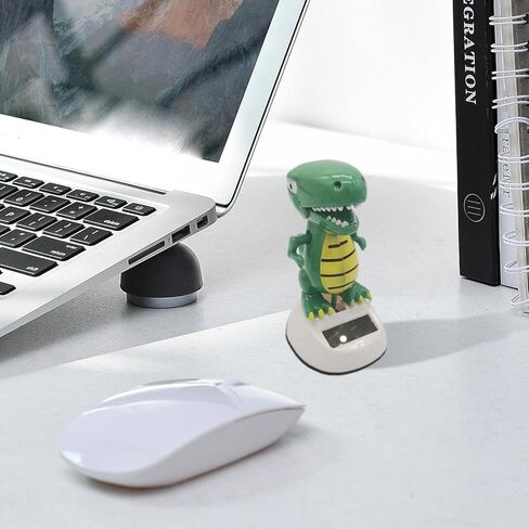 الديناصورات الخضراء التي تعمل بالطاقة الشمسية ، لعبة راقصة متأرجحة ، لا تتطلب بطارية ومكتب ولوحة معلومات ديكور ديكور المنزل هدايا عيد ميلاد بطاقات الطاقة الشمسية التعلم والتعليم - in Kuwait