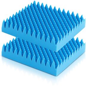 Geiserailie 2 Pcs Egg Foam Pad Chair Cushion to Relieve Back Egg Foam Cushions Chair Accessories Egg Foam Pad for Chairs Foam Cushion for Office Chairs Recliner Chair