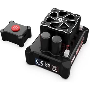 AMORIL 60A Brushless ESC for AK-917 Metal Brushless RC Car and Omni Terminator RZ001,Black