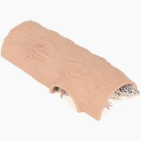 Leopard Gecko Hide, Reptile Tank Accessories for Tarantula Jumping Spider Lizard Hermit Crab - Reptile Driftwood Hideout Small