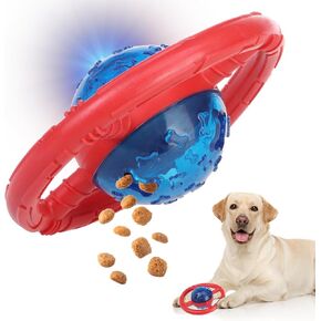 Treat Dispensing Dog Toys, Interactive Dog Toys for Boredom, Durable Slow Feeder for Health Eating for Small Medium Dog to Keep Them Busy