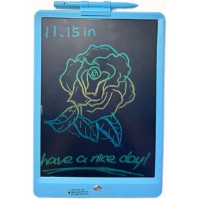 Gift Child Writing Screen - Fun Drawing & Easy Erase Screen 13-inch Color LCD Writing Tablet, erasable with Stylus, Graffiti Toys, Educational, Children's Birthdays, Party Gifts（Blue）