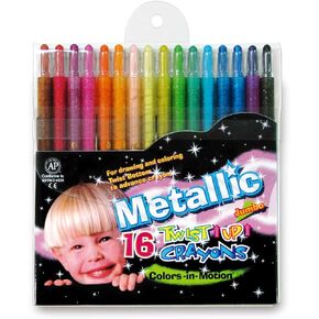Metallic Crayons 16 Count Color Set