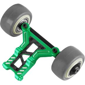 RC Wheelie Bar Set Upgrades Part for 1/8 Typhon 6S BLX,Kraton 6S BLX,Outcast 6S BLX,Talion 6S BLX,Notorious 6S BLX,Alloy Aluminium Wheelie Bar Hops Up,Pink
