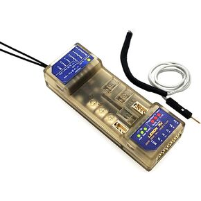Lemon Rx DSMP DSMX DSM2 Compatible 10-CH Telemetry Stabilizer Voltage Probe Receiver LMN0087VP