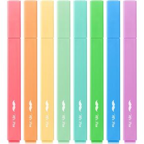Mr. Pen- Aesthetic Highlighters, 8 Pack, Chisel Tip, Summer Colors, Cute Highlighters Assorted Colors, Cute Highlighters for School Highlighters, Highlighter Set, Pastel Highlighters
