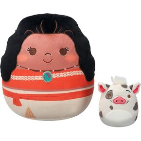 Squishmallows Original Disney Pua and Moana 2-Pack - Official Jazwares Plush