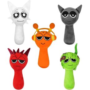 Sprunki Plush ، Sprunki Plushies ، Sprunki Soft and Funs Toys Toys Dolls للجماهير وأصدقاء عيد ميلاد عيد الميلاد