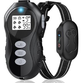 Dog Shock Collar-Obvious Training Effect, Dog Training Collar with Remote for Large Medium Small Dogs, Rechargeable E-Collar Waterproof Collars with Flashlight Beep Vibration and Shock Training Modes
