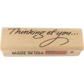 Stamps by Impression Thinking of You Rubber Stamp - 2-1/8"