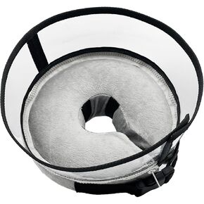 Inflatable Dog Cone Collar - Recovery Surgery Cones Collars - Adjustable Alternative Soft Neck Donut for Small Medium Large Pet,XL