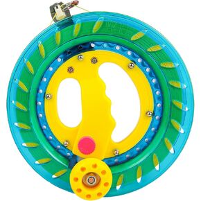 Mint's Colorful Life 8in Kite Reel Winder, Kite Line with Reel, Comes with 1000ft String (Green, 8 Inch)