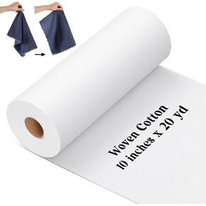 حديد فانفانوين على توصيل القطن المنسوج من النسيج لخياطة 10 بوصة × 20 عامًا للوزن الثقيل للوزارة القابلة للانصهار لخياطة اللوحات الزائرية اللبنات اللباس. in Kuwait