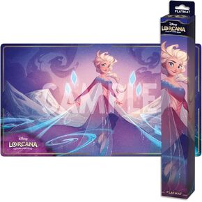 Ravensburger Disney Lorcana TCG Playmat Featuring Elsa – The Fifth Spirit by Lisanne Koeteeuw | Protects Cards | Versatile Game, Desk, or Mouse Pad | Durable Non-Slip Surface | Suitable for Ages 8+