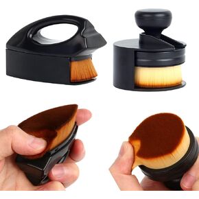 2PCS Mini Ink Blending Toolwith Storage Case Soft Bristles Craft Brush Handle Tool Scrapbooking Stamping Blending Brush Card-Making DIY Gift Craft Album Photo Handmade Card