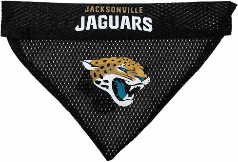 Pets First NFL Buffalo Bills Reversible Bandana Size XX-Large for Dogs & Cats. 2 Sided Sports Bandana, Premium Embroidery Team Logo, Many NFL Teams Available in Saudi Arabia
