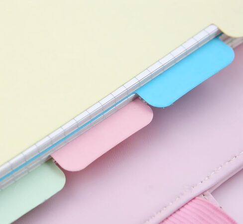 حجم الحرف ورقة مبطنة ، 11 TUL DISC Paper Insert - 50 ورقة/100 صفحة تعبئة مخطط ورقة ورقة فضفاضة ، 5 فواصل TAB ملونة ، 8.5 "× 11" in Kuwait